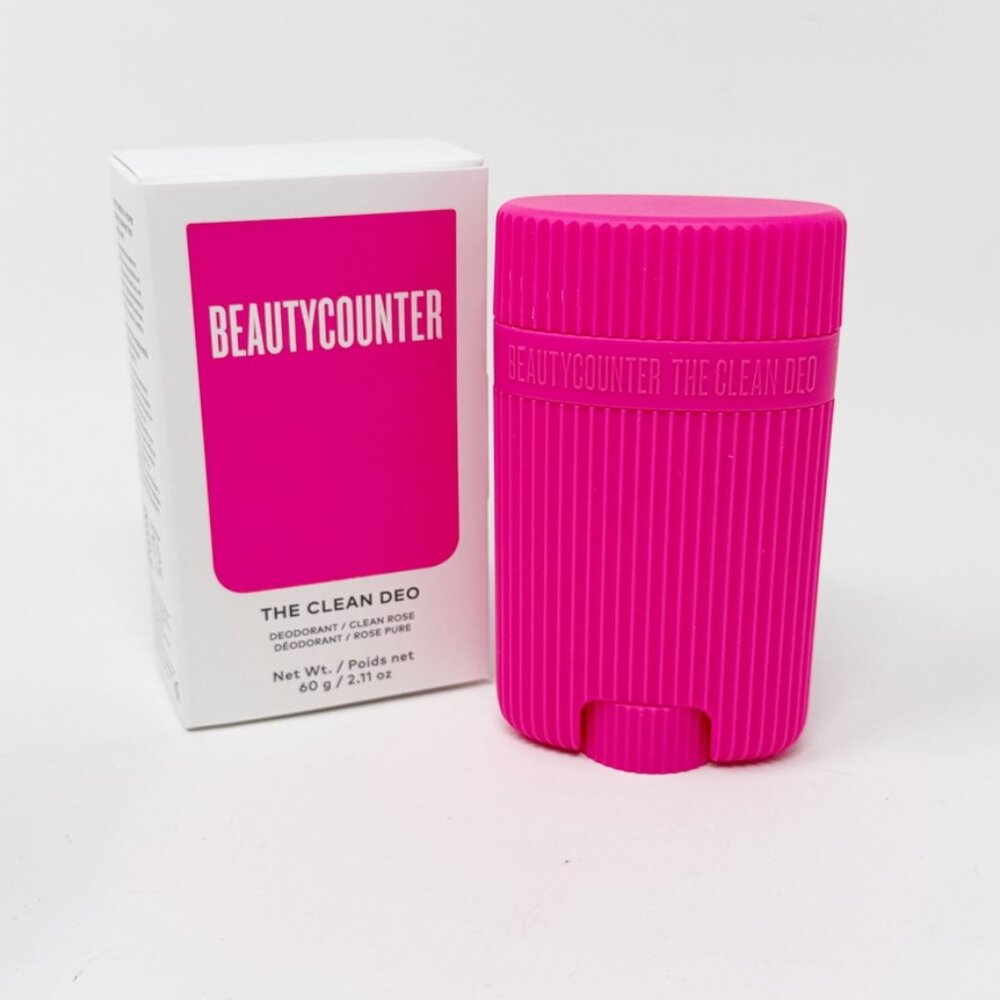 Beautycounter CLEAN ROSE The Clean Deo Deodorant NEW Discontinued
